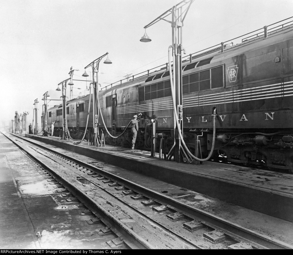 PRR Two Thirsty "Centipedes," c. 1949